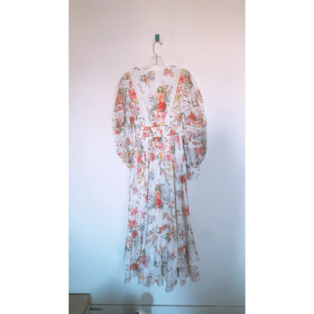 Camilla Button Front Dress With Lace Insert Detail
Sew Yesterday Small - Picture 9 of 12